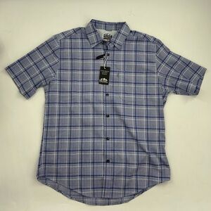 Pacific Outfitters Blue Plaid Shirt